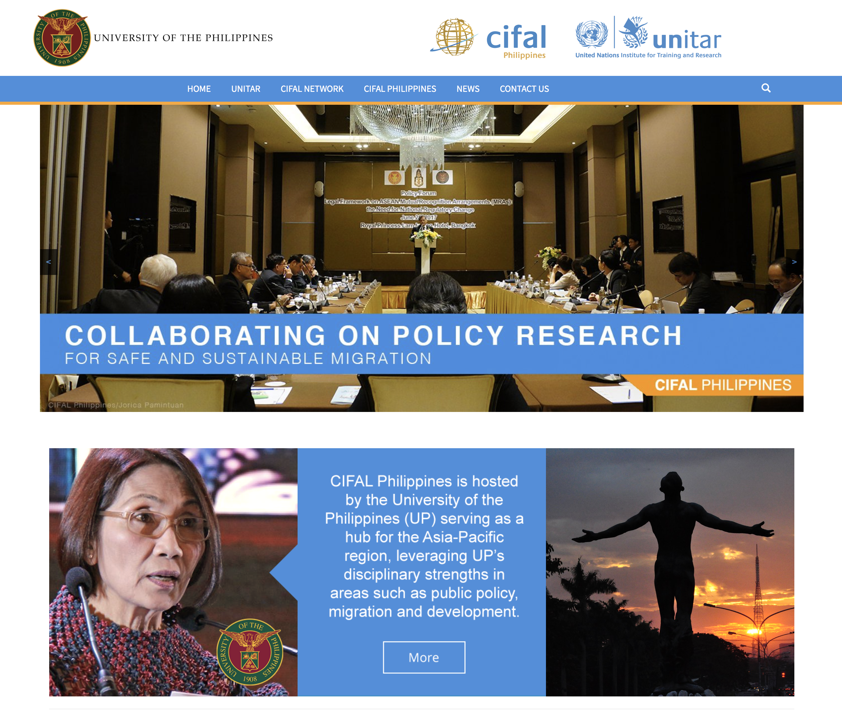 UP expert talks on migration and disaster management